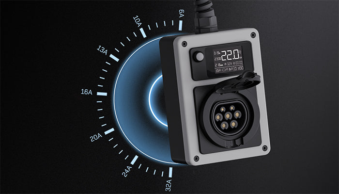 dé EV Charger Mobile Wallbox 22kW
