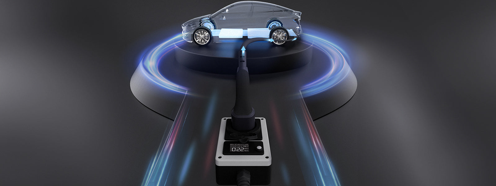 dé EV Charger Mobile Wallbox 22kW