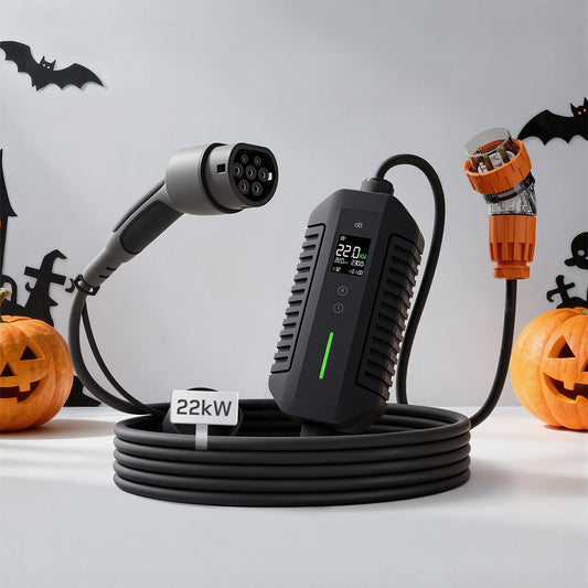 dé Portable EV Charger 22kW