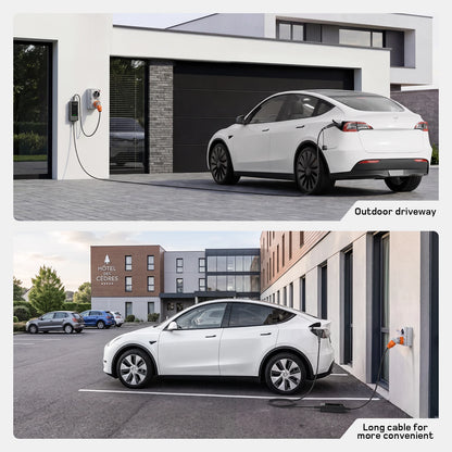 dé 7kw portable ev charger single phase | 32A Type 2