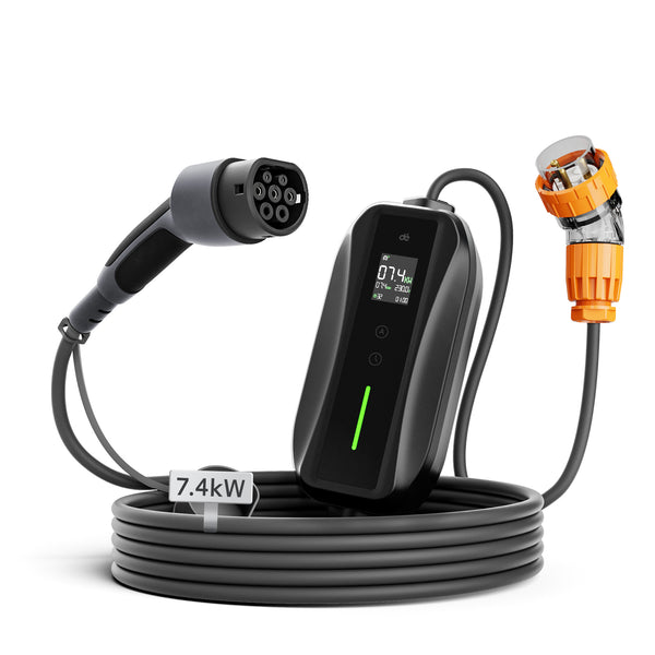 dé Portable EV Charger 7kW