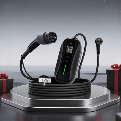 dé 3.5kW Type 2 Portable EV Charger | 15A/10A Car Charger