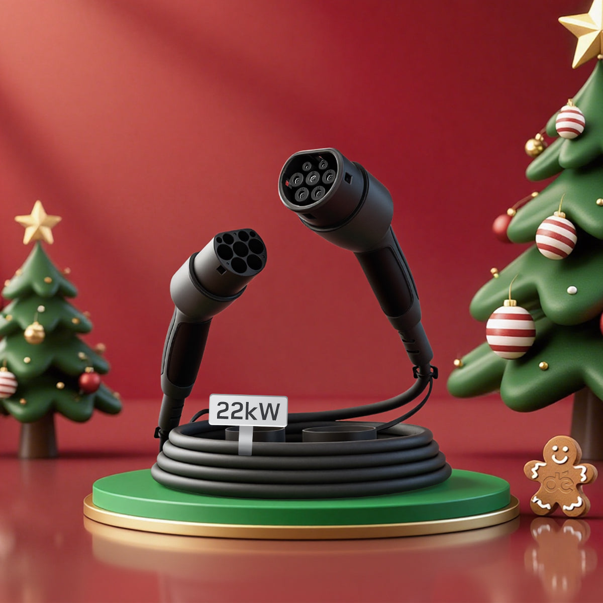 dé Type 2 Charging Cable 22kW