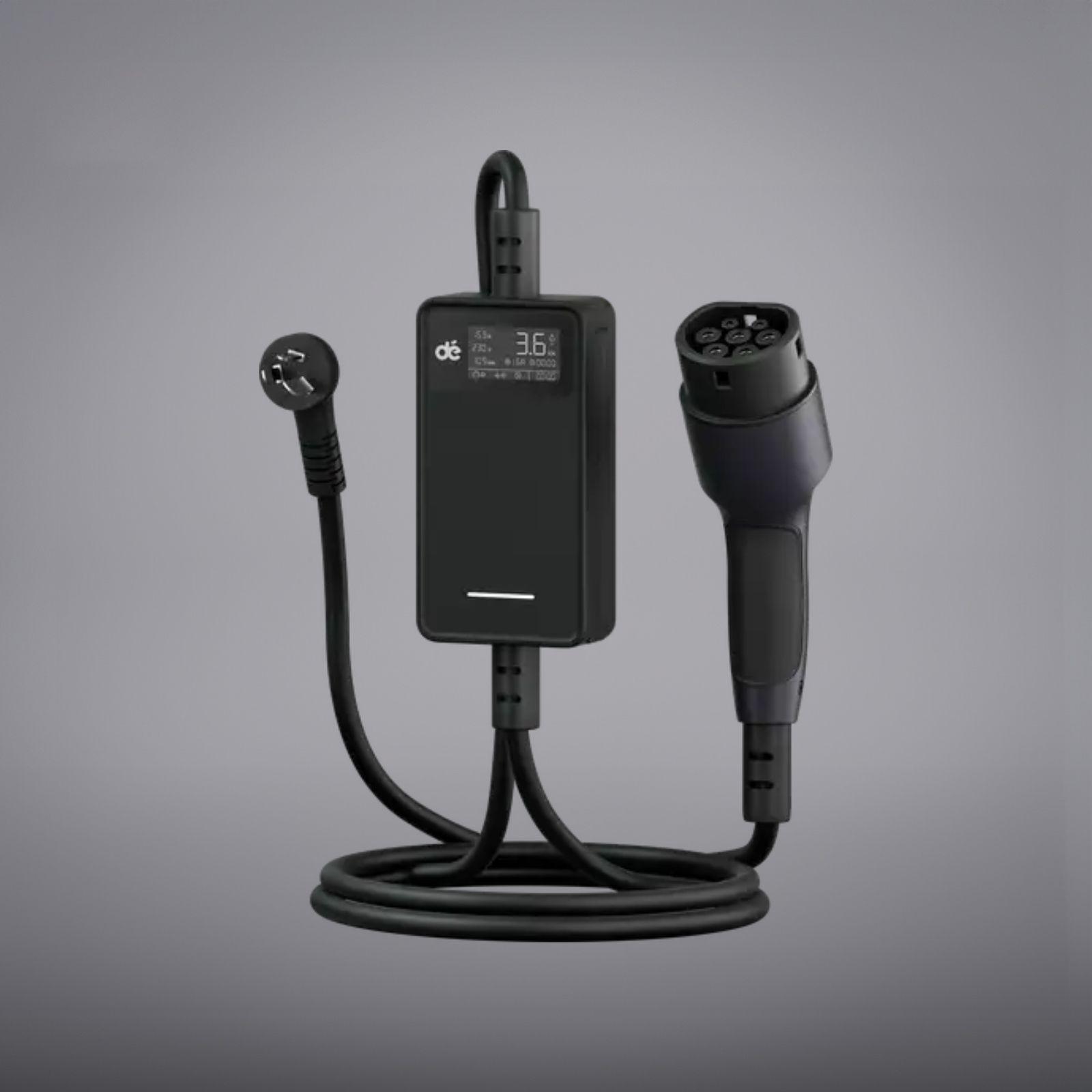 dé Portable EV Charger 10A & 15A Plug