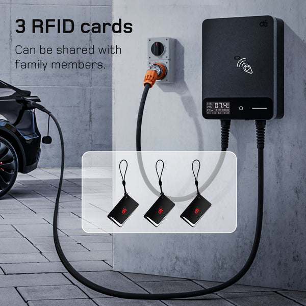 Safe & Smart dé EV Wallbox 7kW | 7kW Wall Charger – depow.com.au