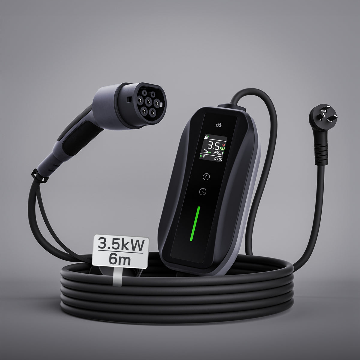 dé 3.5kW Type 2 Portable EV Charger | 15A/10A Car Charger – depow.com.au