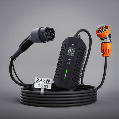 dé Portable EV Charger 22kW