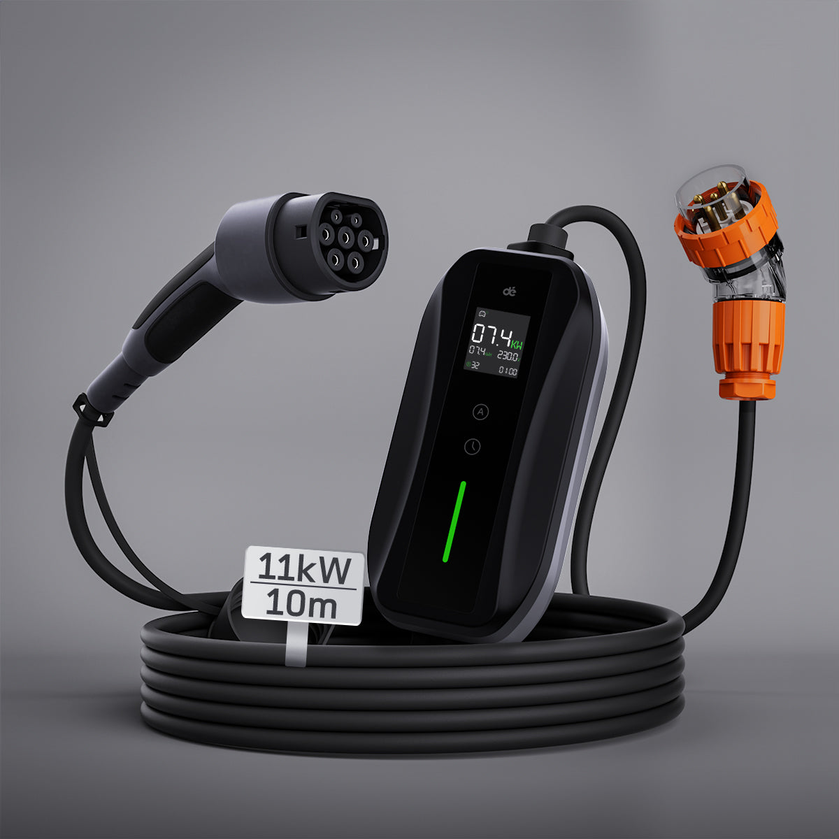 dé Portable EV Charger 7kW