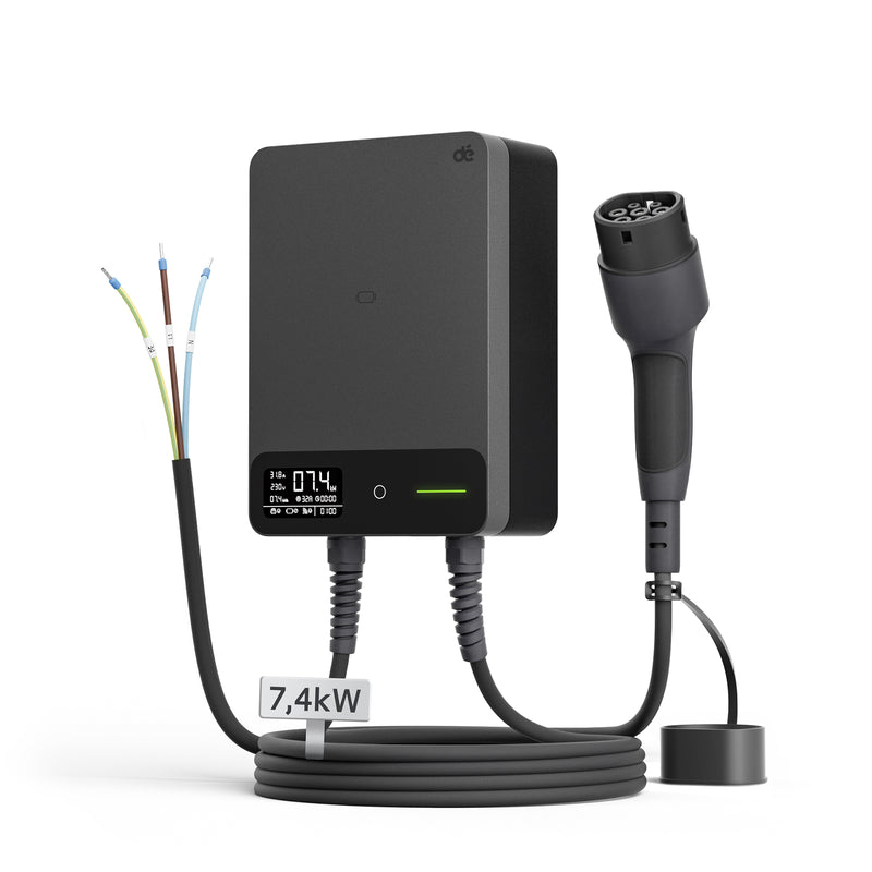 dé EV Wallbox 7kW– Smart Home Wall Charger