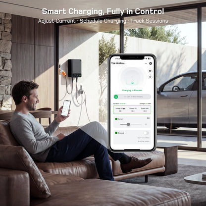 dé EV Wallbox 22kW– Smart Home Wall Charger