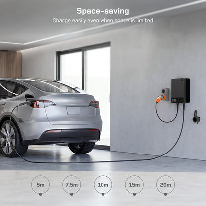 dé EV Wallbox 22kW– Smart Home Wall Charger