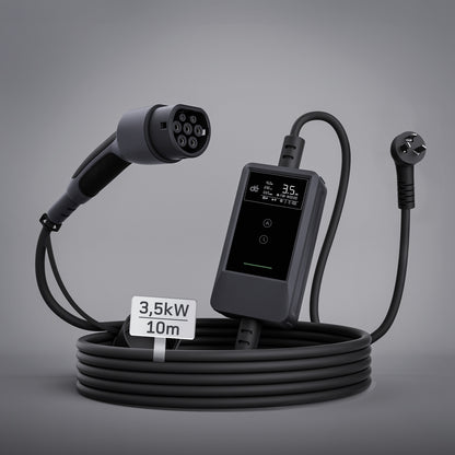 dé Portable EV Charger 10A & 15A Plug v2